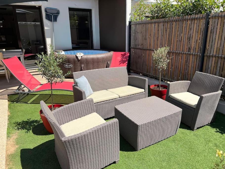 Saint-Jean-de-Védas Maison 100M2 - Jaccuzzi, Jardin, 10 Min Plages מראה חיצוני תמונה